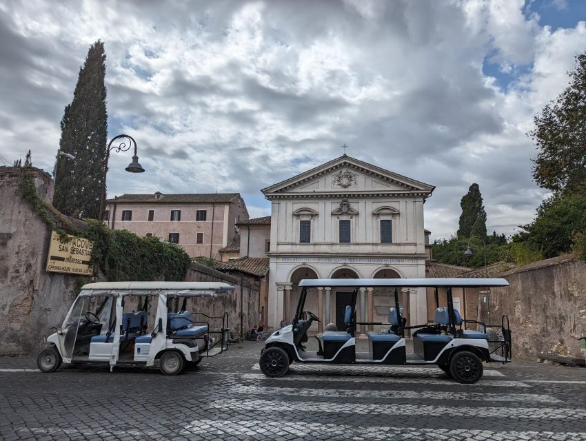 Rome: Appian Way & Catacombs Golf Cart Shared Tour - Key highlights you’ll actually feel