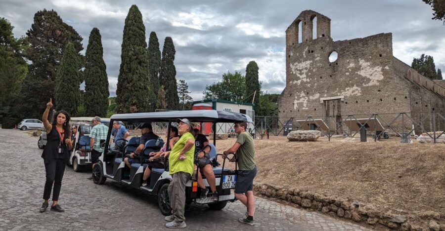 Rome: Appian Way & Catacombs Golf Cart Shared Tour - Catacombs of Rome: law and faith, plus the detail you’ll remember
