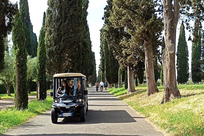 Rome: Appian Way Catacombs Guided Tour with Golf Cart Shuttle - Baths of Caracalla: history you can spot even without tickets
