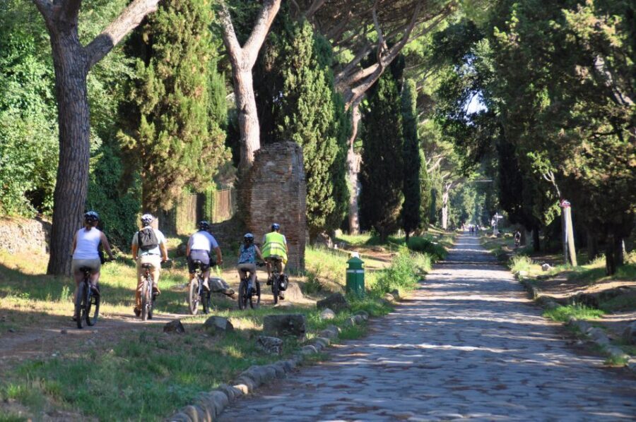 Rome: Appian Way, Catacombs & Roman Aqueducts Top EBike Tour - Bikes, Guides, and Small-Group Value at Around $100
