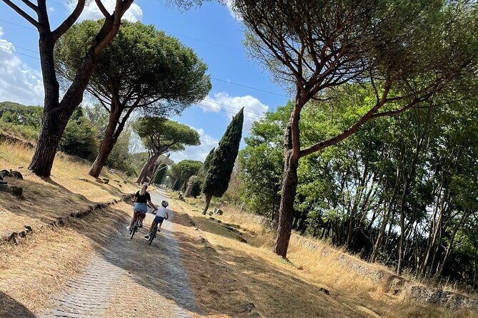 Rome: Appian Way E-bike Tour, Catacombs, Aqueducts & Transfer - Where You Pick Up the E-Bike: Cecilia Metella Area and Ancient Paving