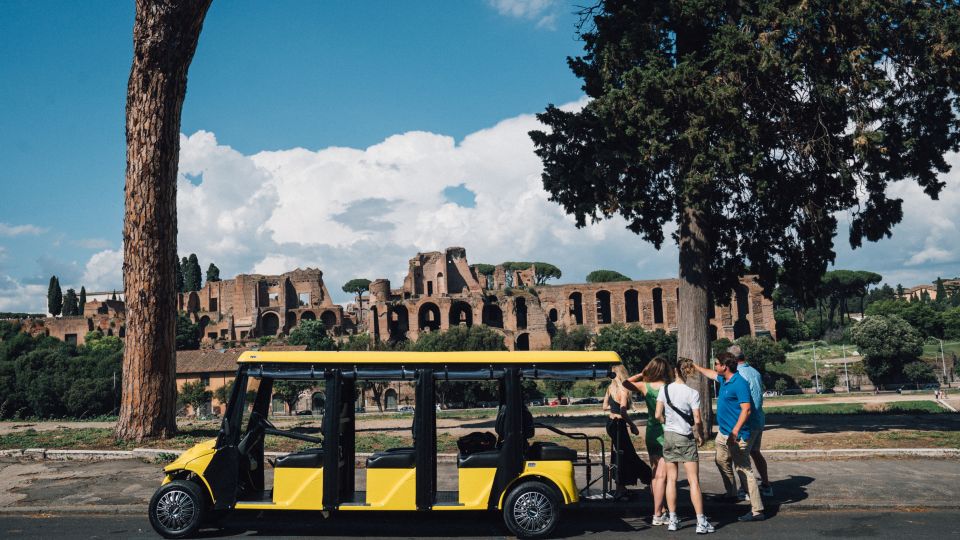 Rome: Appian Way Golf Cart Tour with Roman Catacombs Entry - Circus Maximus viewpoints: seeing what’s left of ancient Rome’s biggest crowds