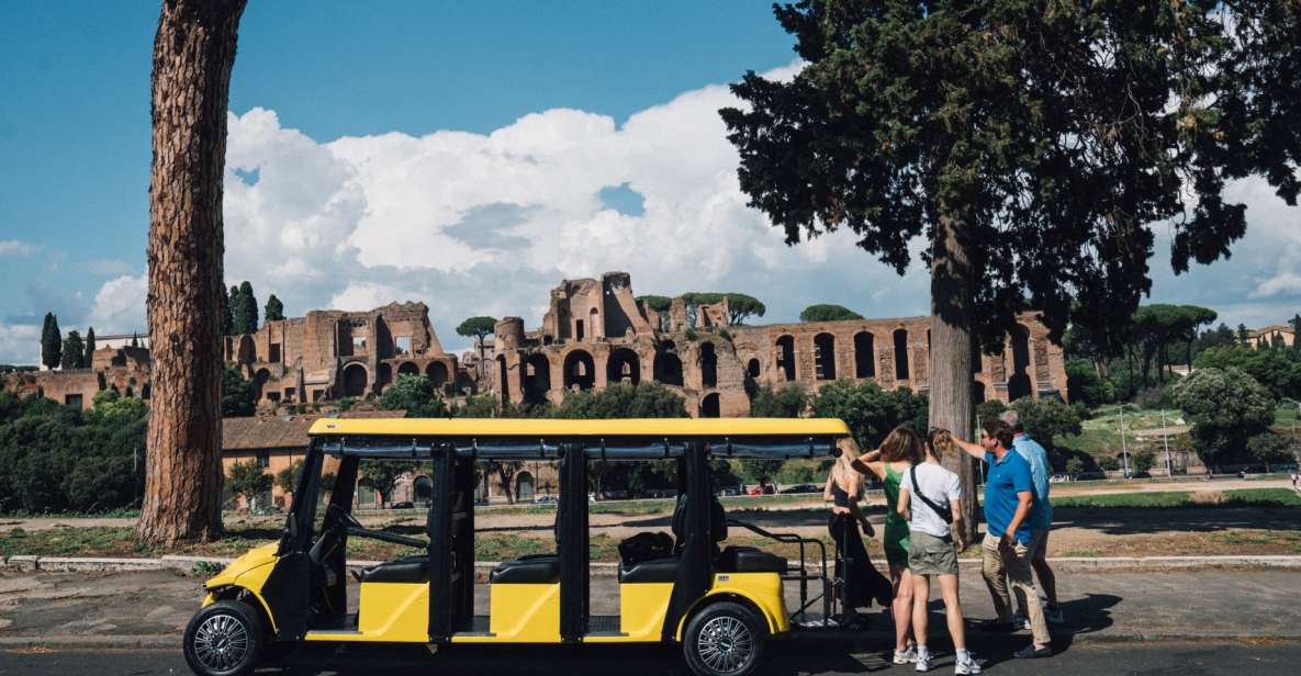 Rome: Appian Way Golf Cart Tour with Roman Catacombs Entry - Why the Appian Way works so well by electric golf cart