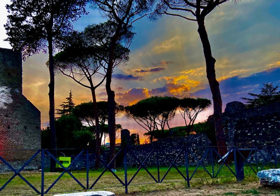 Rome: Appian Way Guided Tour on E-Bike with italian Aperitif - Cecilia Metella’s tomb and the Appia Antica paving-stone moments