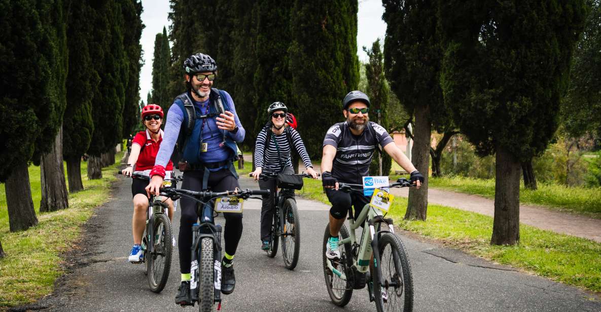 Rome: Appian Way Guided Tour on E-Bike with italian Aperitif - Caffarella Park and the Domine Quo Vadis stop: countryside Rome vibes
