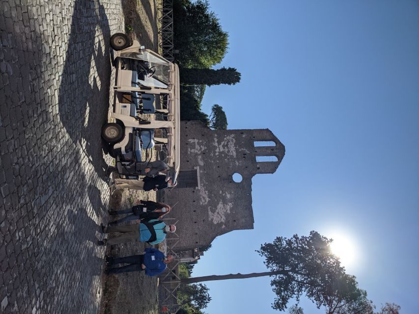 Rome: Appian Way Private Tour by Golf Cart -Official Partner - Why the Appia Antica by Electric Golf Cart Fits Real Travel Days