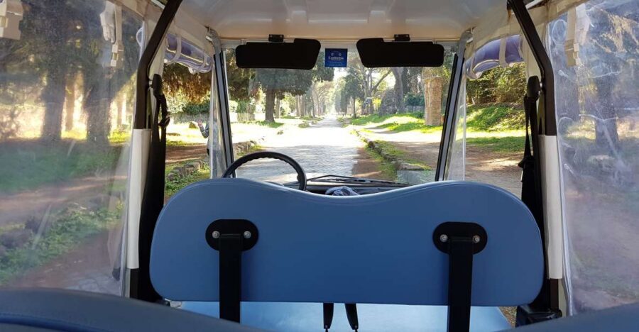Rome: Appian Way Private Tour by Golf Cart -Official Partner - The Electric Cart vs. Walking the Appian Way: What Changes on the Ground