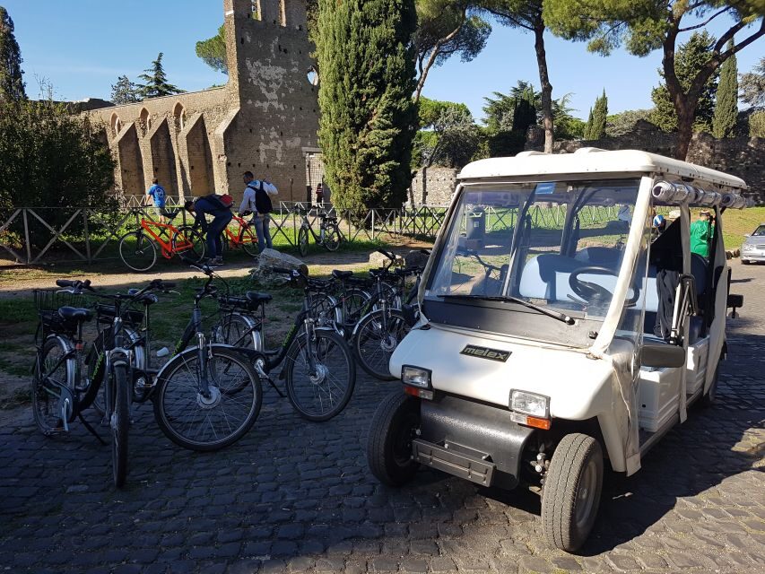 Rome: Appian Way Private Tour by Golf Cart -Official Partner - Circus of Maxentius: When the Tour Actually Lets You Step Into Scale