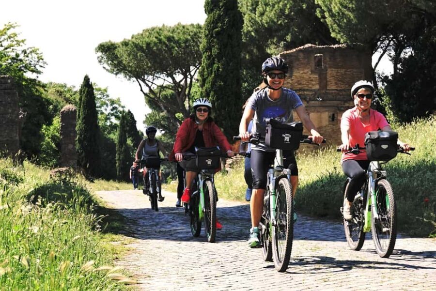 Rome: Appian Way & Roman Aqueducts Guided E-Bike Tour - Caffarella Valley Park: the Rome you can breathe