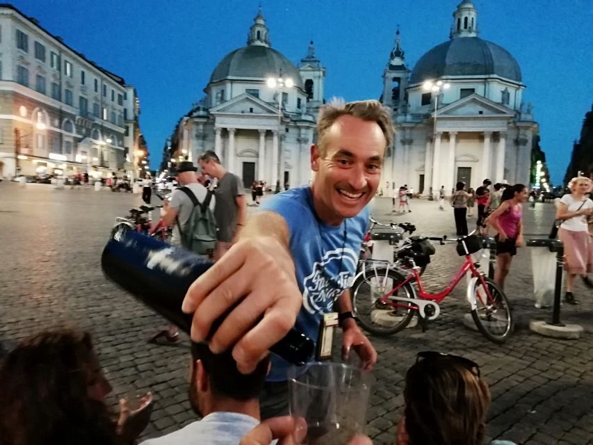 Rome at Night Bike Tour - Trastevere After Dark: Santa Maria in Trastevere, Piazza Trilussa, Farnese Palace