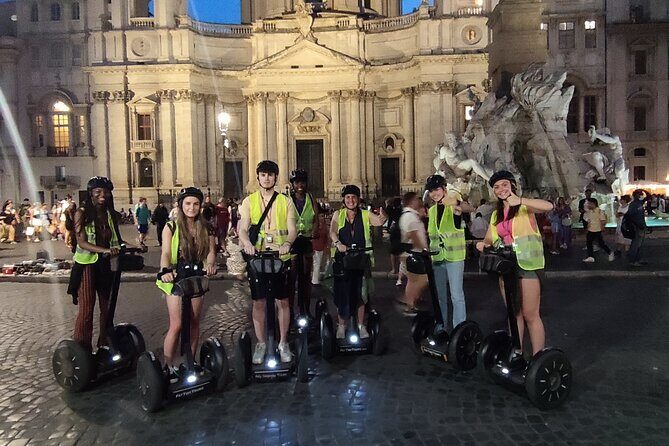 Rome at Night Segway Small Group Tour - Sant’Ignazio di Loyola and its 3D illusion: the wow moment
