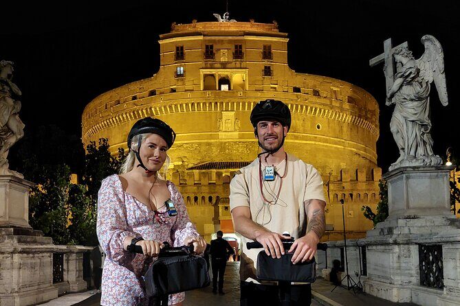 Rome at Night Segway Small Group Tour - Piazza Navona after dark: Four Rivers, Santa Agnese views, and quick photo strategy