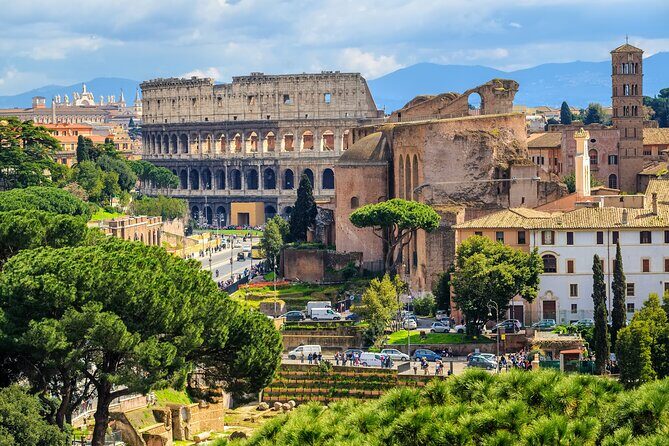 Rome: Best of Colosseum and Roman Forum Small Group Guided Tour - Palatine Hill viewpoint at Terrazza Belvedere del Palatino: the short stop that pays off