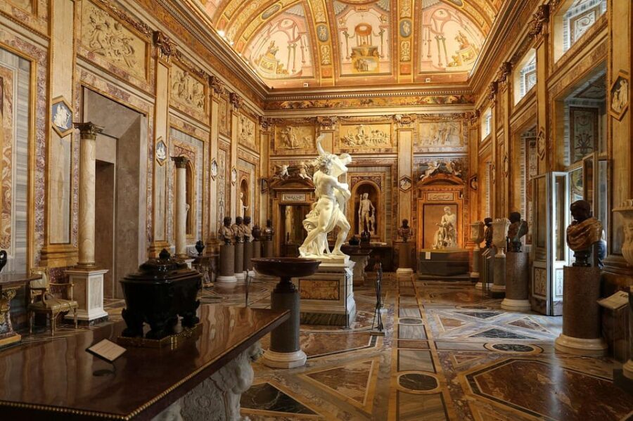 Rome: Borghese Gallery Guided Small Group Tour - Where to meet: the staircase detail that can save you