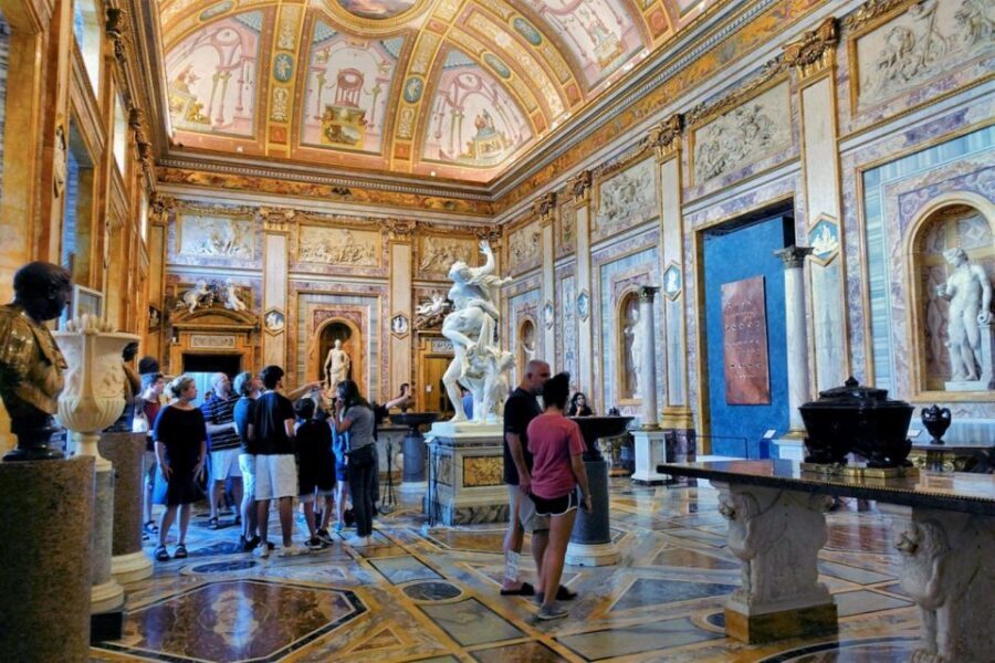 Rome: Borghese Gallery Small Group Guided Tour - Pacing, headsets, and how the guide keeps the tour moving