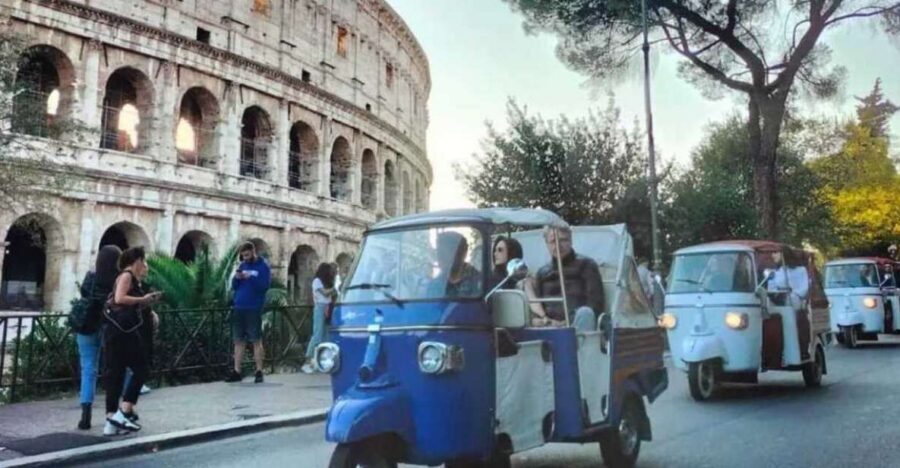 Rome by Ape Calessino - Ape Calessino: the three-wheel way to see Rome without rushing