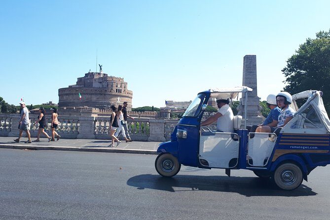 Rome by Ape Calessino Auto Rickshaw - Price and value: what $505.23 per group really covers