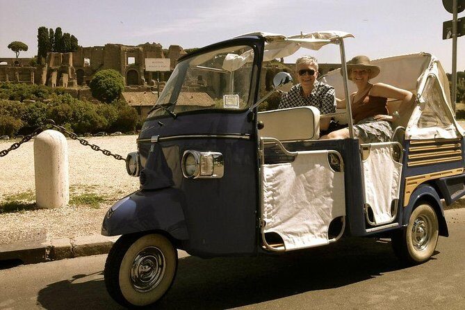 Rome by Ape Calessino Auto Rickshaw - Appian Way: the road built for long-distance power