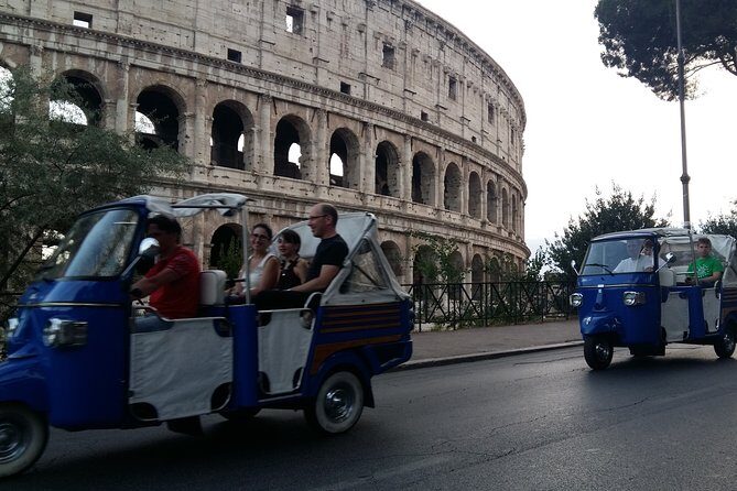 Rome by Ape Calessino Auto Rickshaw - Circus Maximus: chariots, obelisks, and the Ben-Hur feel