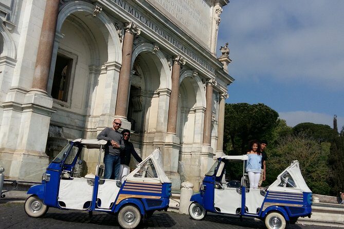 Rome by Ape Calessino Auto Rickshaw - Aventine and Janiculum hills plus a Vatican stop: views with context