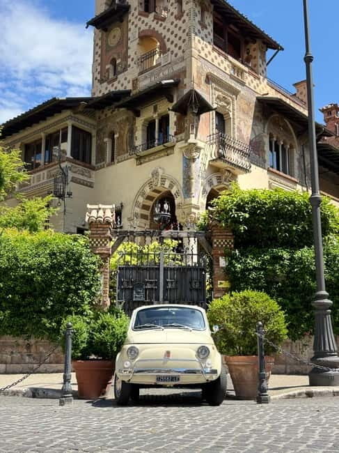 Rome by Fiat 500: Guided Sightseeing Tour by VintageFiat 500 - Colosseum and Palatine Hill: the big first hit