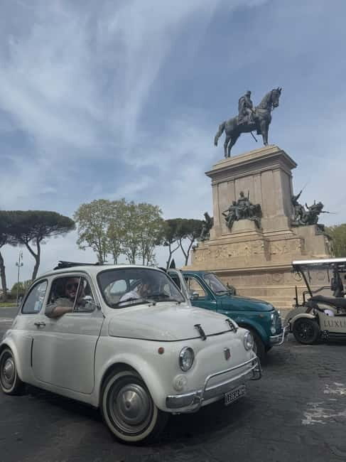 Rome by Fiat 500: Guided Sightseeing Tour by VintageFiat 500 - Giardino degli Aranci and Terrazza Aventino: where Rome opens up