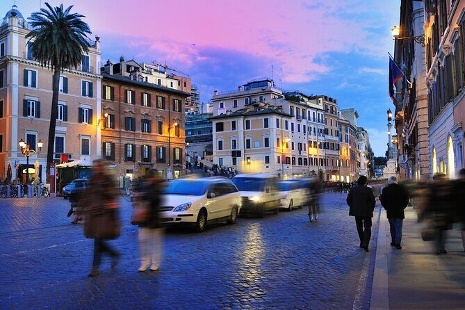 Rome by night: 3 hours tour with aperitivo or ice cream - Aperitivo at 6 pm or homemade gelato at 9 pm