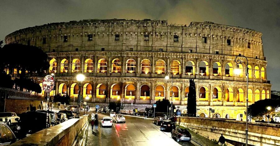 Rome by Night by car - Gianicolo Hill above Trastevere: the panorama you can’t fake