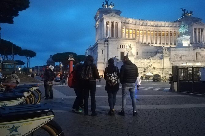 Rome by Night E-Bike Tour with Pizza Option - Foro Romano and Palatine Hill at night: seeing Rome’s power before the crowds