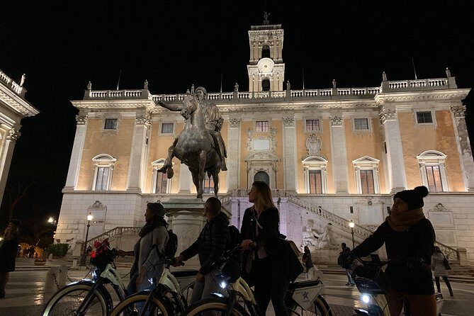 Rome by Night E-Bike Tour with Pizza Option - Pantheon and Castel Sant’Angelo: the best night photos, plus ticket planning