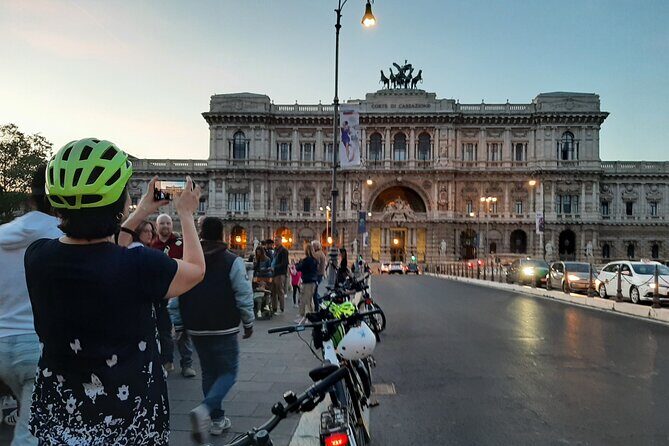 Rome by Night E-Bike Tour with Pizza Option - Timing, group size, and what 3 hours really means
