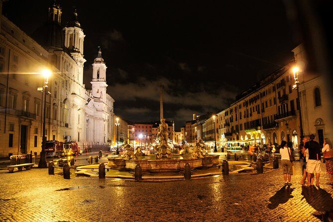Rome by Night: private tour with driver - St. Peter’s Square and the lit basilica dome: timing without the grind