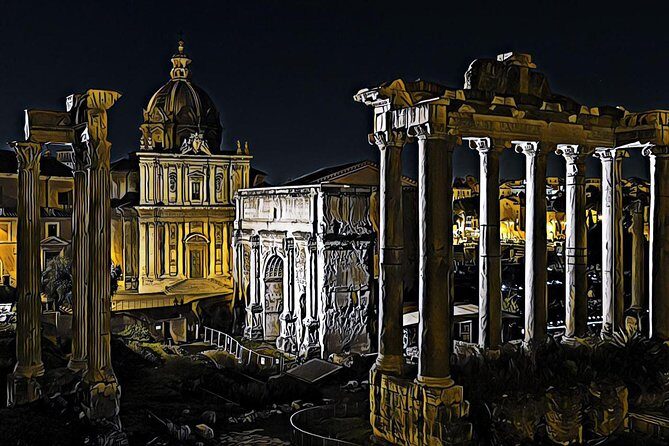 Rome by Night Private Walking Tour - The area of Julius Caesar’s assassination