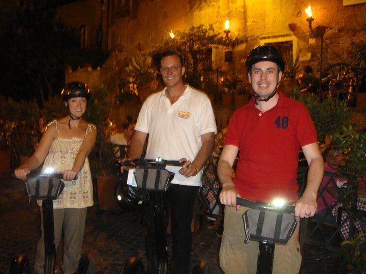Rome by Night Segway Tour - Meeting near Piazza del Gesù and getting Segway-ready fast