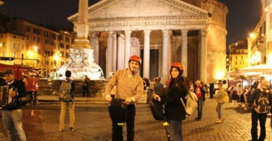 Rome by Night Segway Tour - From Colosseum area orientation to smooth nighttime streets