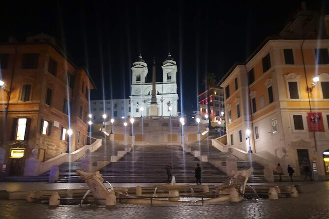 Rome by Night - Small Group Walking Tour with Gelato - Stop 3: Tempio di Adriano, a quieter Roman stop in the middle of it all