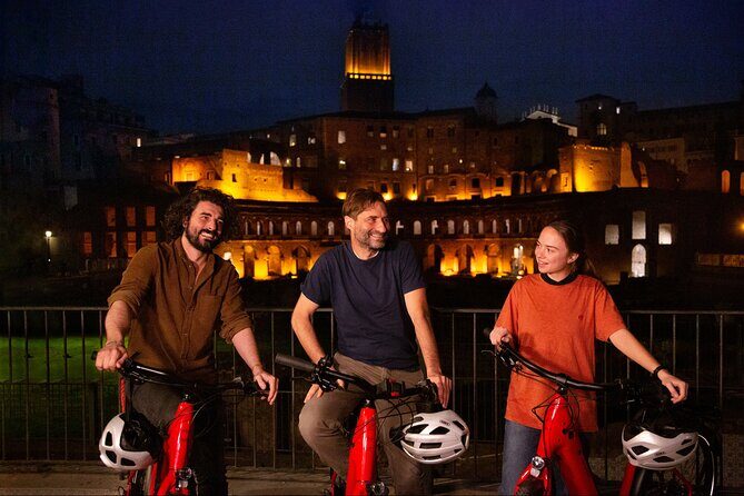 Rome by Night Tour with Top E-bike and optional Italian Dinner - Key highlights to look for