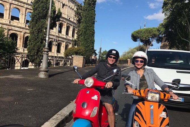 Rome by Vespa Semi Private Tour | MAX 6 PEOPLE GUARANTEED - Aventine Hill and the rooftop view moment