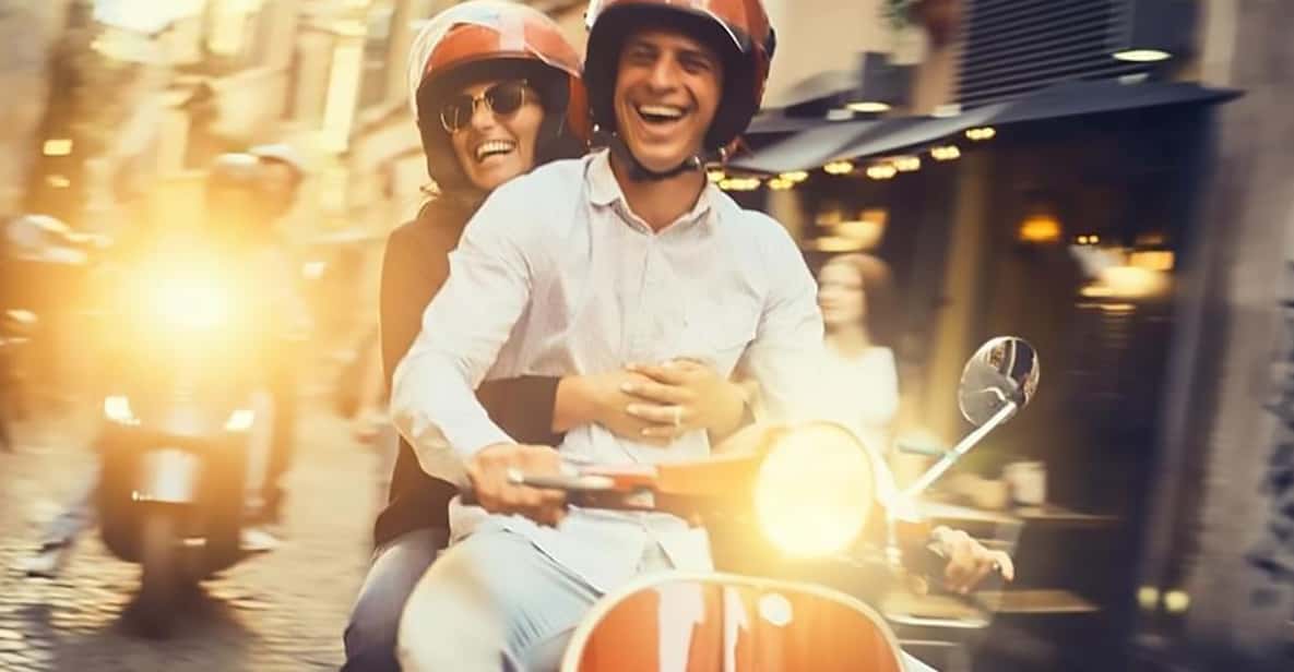 Rome by Vespa with a local - Central Rome Pickup and Riding as a Passenger (Not a Driver)