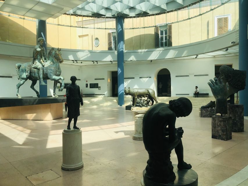 Rome: Capitoline Museums Private Guided Tour - Palace of the Conservatives: Constantine, the wolf, and Greek vases