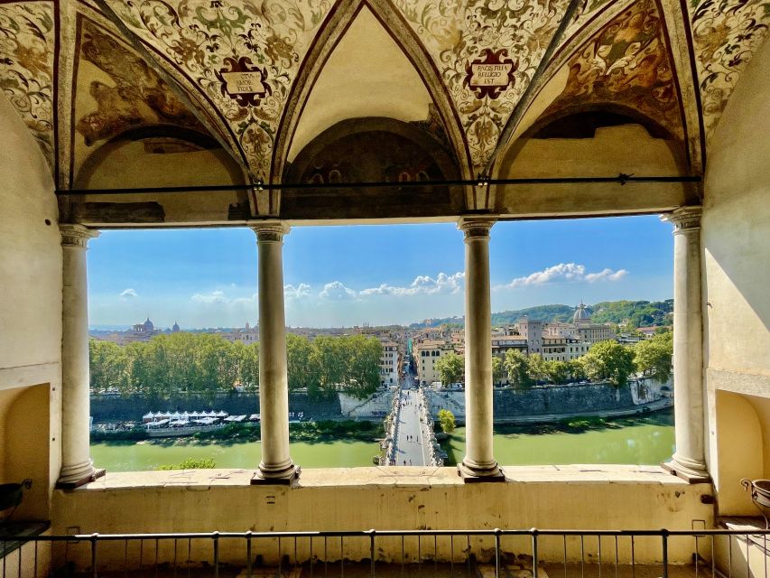 Rome: Castel Sant'Angelo and Hadrian's Tomb Guided VIP Tour - The Terrace: Rome Views That Make the Whole Building Click