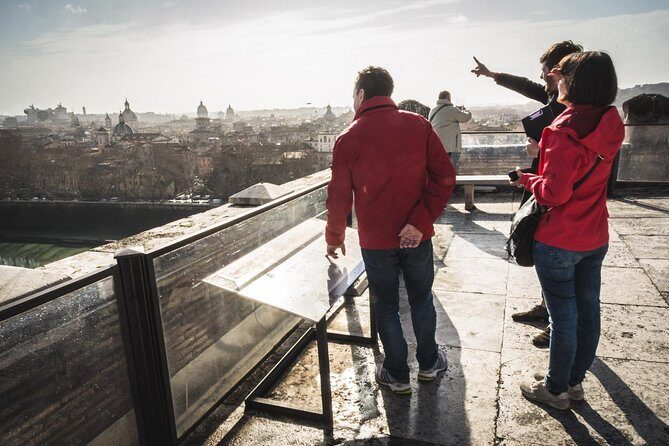 Rome: Castel Sant'Angelo Entry Ticket & Express Panoramic Tour - Where you meet and how the 1-hour tour actually flows