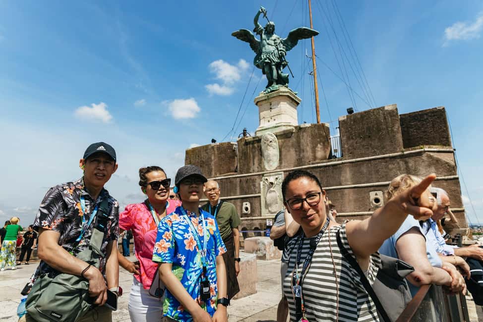 Rome: Castel Sant'Angelo Skip-the-Line Guided Tour - Entering Castel Sant’Angelo Through a Separate Entrance