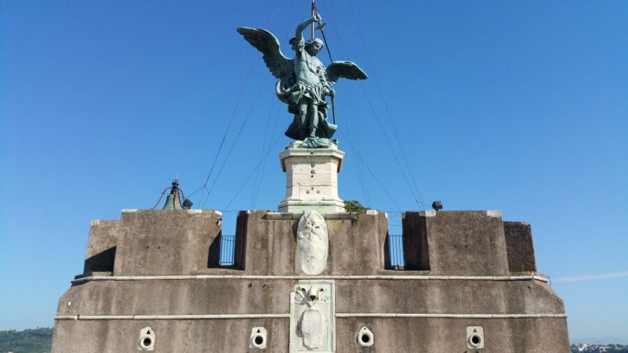 Rome: Castel Sant'Angelo Tour With Skip-the-line Access - The terrace and defensive wall views: the payoff moment