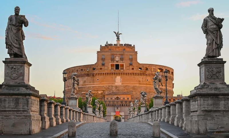 Rome: Castle Sant'Angelo Ticket w/ audioguide option - Rooftop terrace views: where the ticket payoff lands
