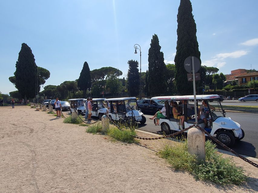 Rome: Catacombs and Appian Way Golf Cart Small-Group Tour - Termini Meeting Point: Quick Start, Easy Orientation