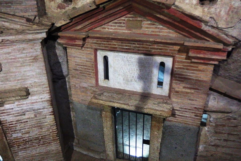 Rome: Catacombs of St. Sebastian Entry Ticket & Guided Tour - Where you meet and how to time your entrance