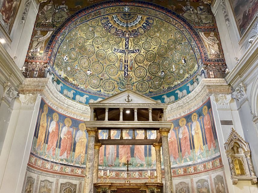 Rome: Catacombs & St Clement's Underground Semi-Private Tour - Domitilla catacombs at 16 meters down: burial city scale