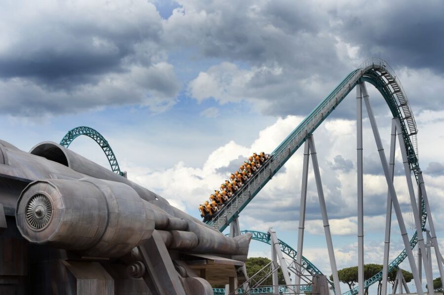 Rome: Cinecittà World the Cinema Theme Park - Aqua World inside the same ticket: the water-ride reset for hot days