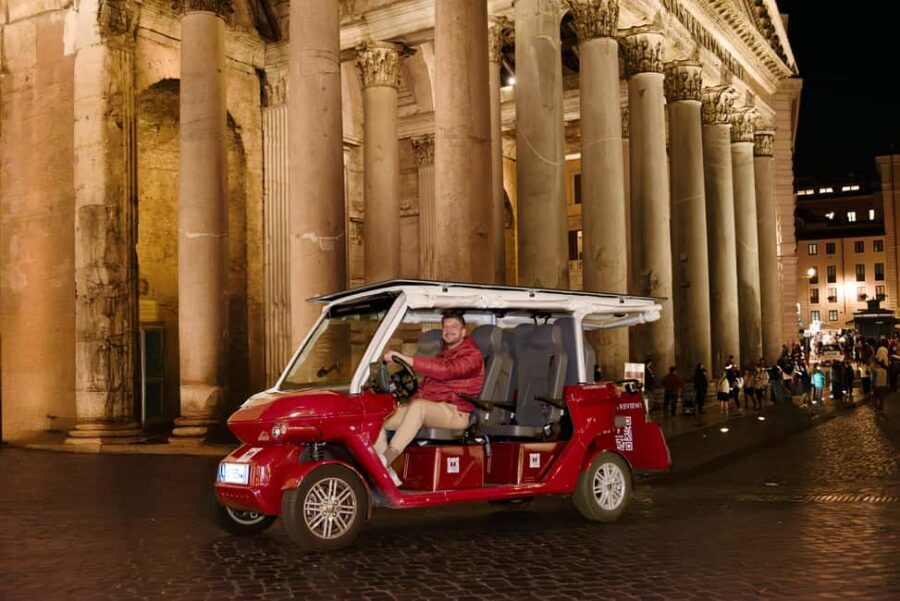 Rome: City Golf Cart at Night Tour - Quick take